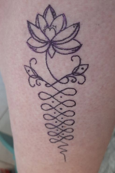 Fineline tattoo